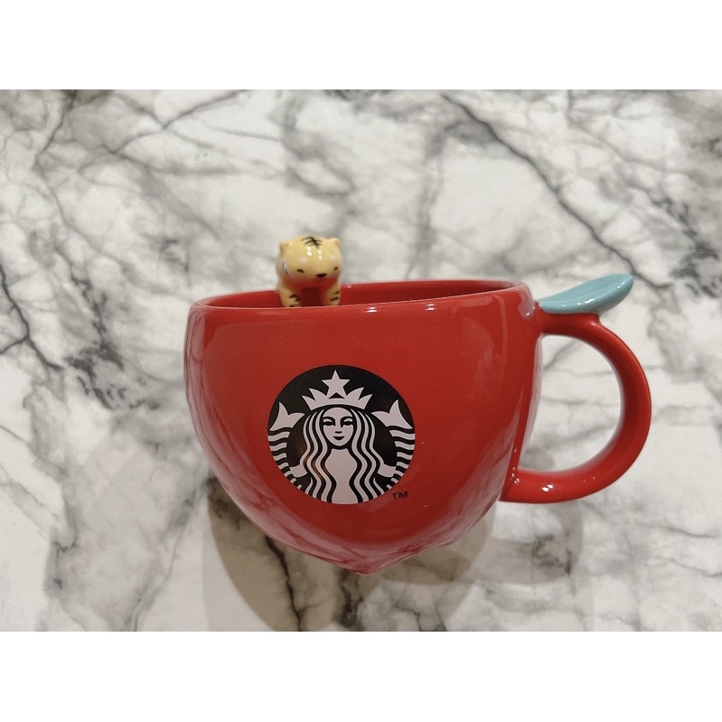 2022 虎年 Starbucks 星巴克 虎報蘋安 馬克杯 老虎撲滿 虎年撲滿