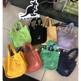 Kangol 英國🇬🇧袋鼠🦘 手提/側背兩用 帆布包 小方包 吐司包 $880