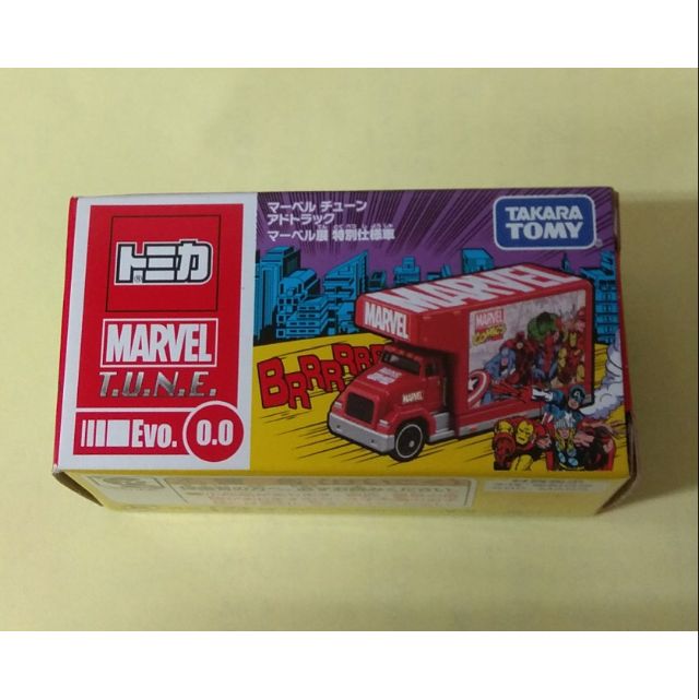  全新 日版 TOMICA Marvel 漫威 T.U.N.E.復仇者聯盟 漫威特展宣傳車 Evo.0.0