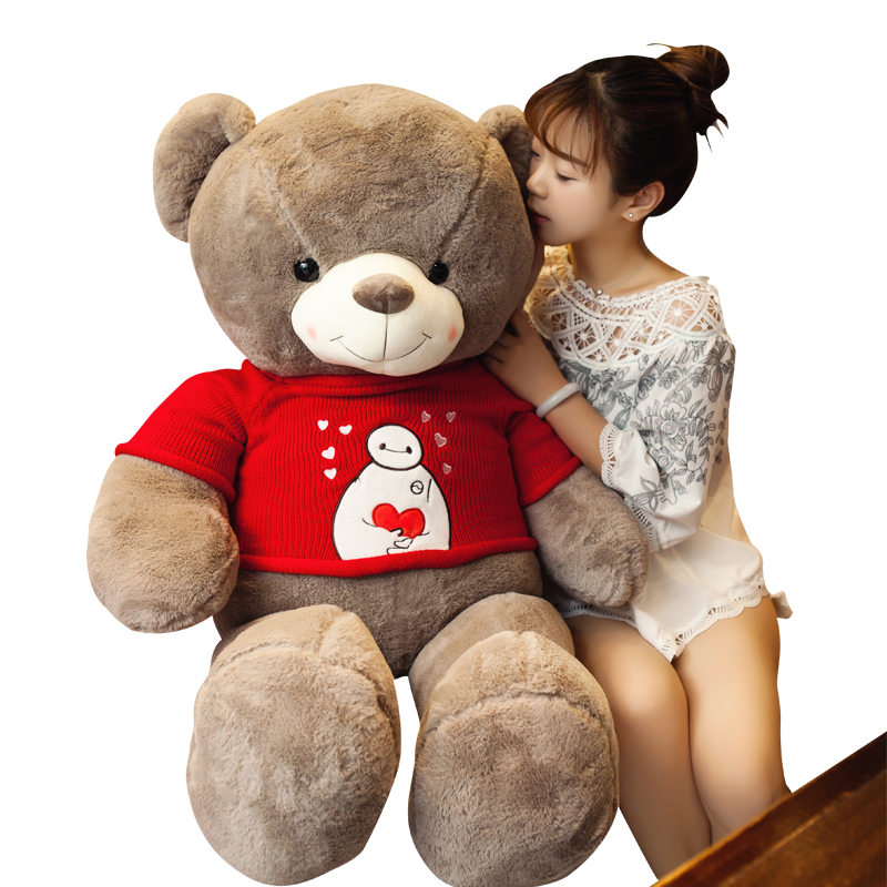 【熱銷】正版胖泰迪熊抱抱熊公仔大熊毛絨玩具送女友布娃娃男孩可愛女生【滿599出貨】