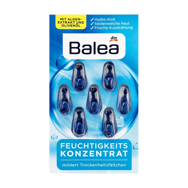 德國 Balea 芭樂雅 海藻保濕精華球 7st / DM 時空膠囊🔺現貨