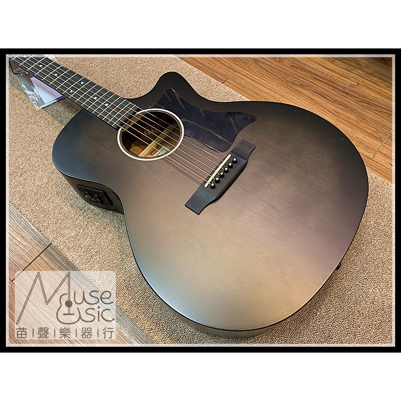 『苗聲樂器』Sigma GMC-STE-BKB 面單消光黑電木吉他