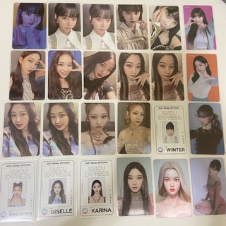 aespa 專輯小卡 小卡 Karina winter Giselle NingNing 汽水卡 淚鑽冬