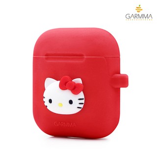 GARMMA 永橙 Hello Kitty AirPods 藍芽耳機盒保護套 紅色【魔力電玩】