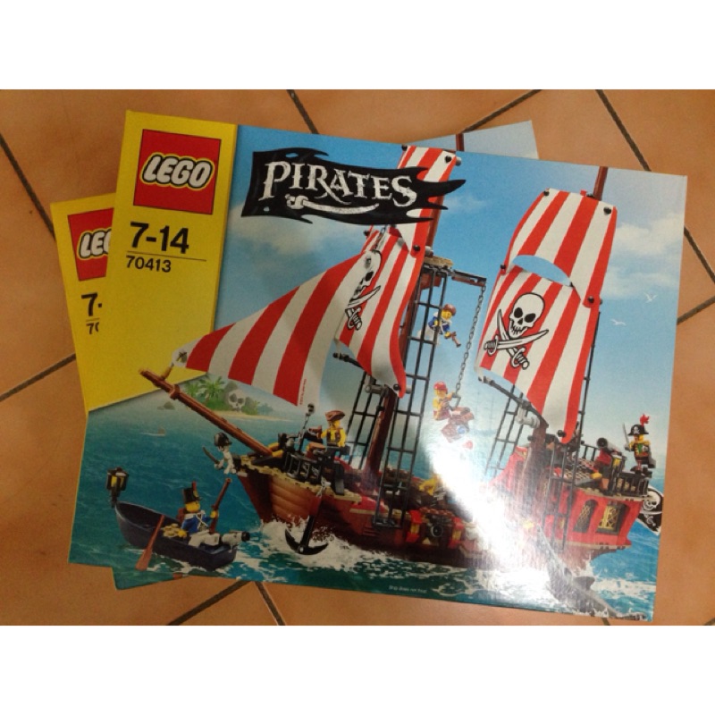 樂高 LEGO 70413 海盜船 空盒