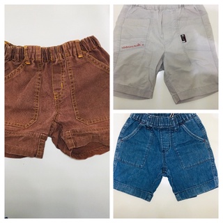 男童 女童 短褲3y 專櫃1/2.minimal.uniqlo三件$300