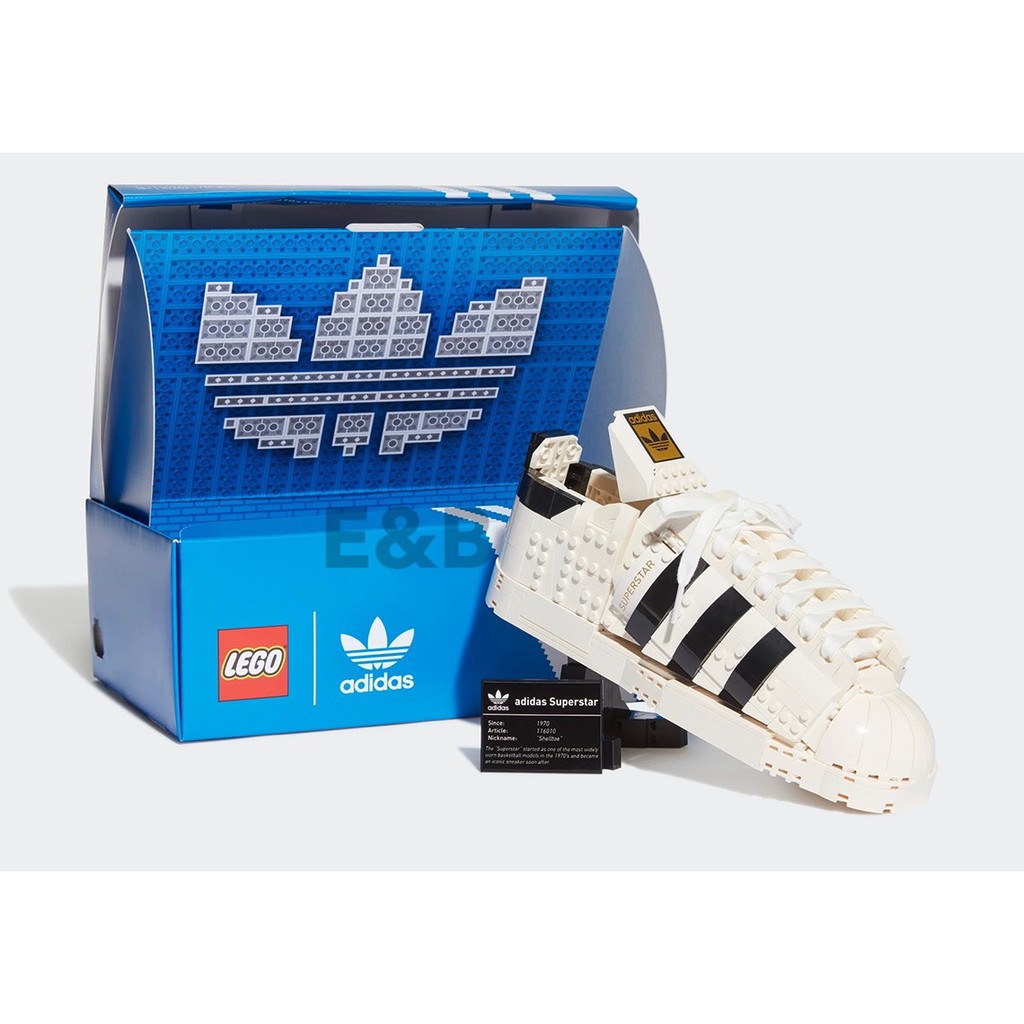 【E&amp;B】Lego x Adidas Originals Superstar 樂高 聯名
