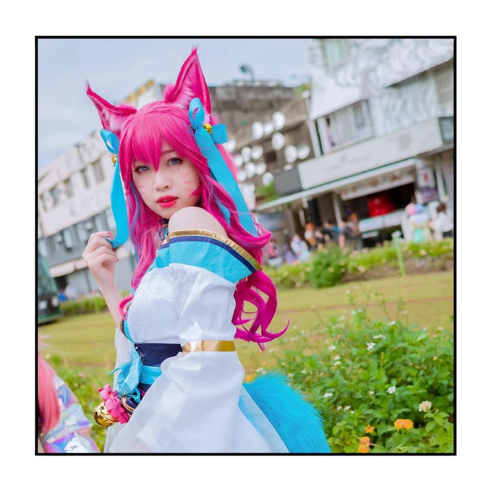 草食獸 預購款 Lol英雄聯盟 靈花季阿璃 Ahri 靈魂蓮華阿璃 仿真獸耳 擬真獸耳 九尾妖狐 阿狸 蝦皮購物