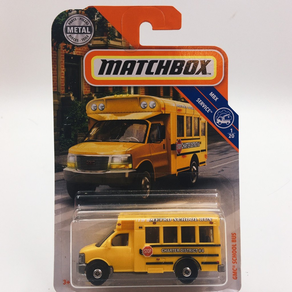 matchbox gmc school bus