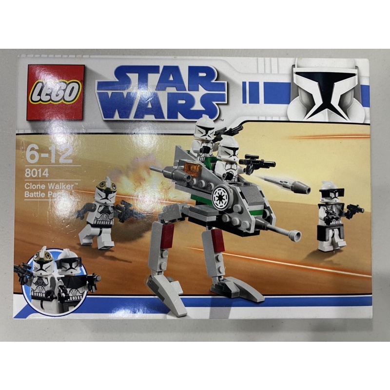 LEGO 8014 星戰系列 Clone Walker Battle Pack
