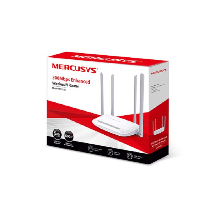 Mercusys 水星網路 300Mbps 加強型 無線 N 路由器 MW325R-WIL581