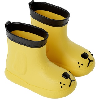 Cheerful Mario幸福瑪麗兒童雨靴男嬰女孩 EVA 防滑戶外卡通雨靴兒童防水鞋2嵗以上