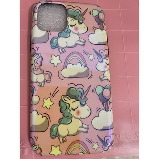 藍光卡通獨角獸手機殼 Iphone12 pro