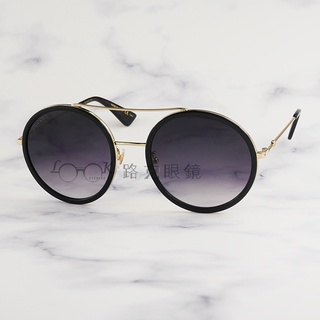 【LOOK路克眼鏡】Gucci 古馳 太陽眼鏡 黑 漸層鏡片 GG0061S 001