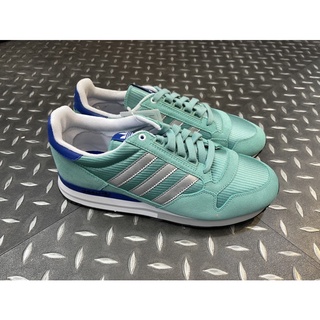 綠銀 adidas ZX 500 慢跑鞋