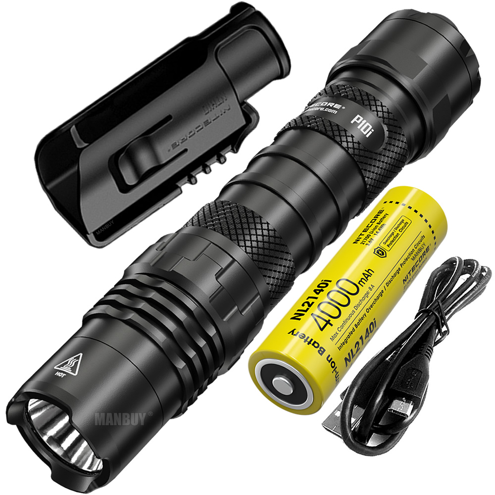 Nitecore P10I Usb-C 可充電 Led 手電筒 1800 流明發光 Sst-40-W 包括 1 X 21