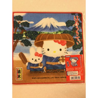 Hello Kitty 小方巾/小毛巾 (日本製) 靜岡限定 清水