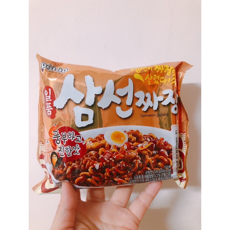 （現貨）韓國代購 八道paldo 三鮮炸醬麵 4入 團購美食