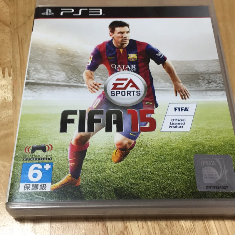 ｛胖｝Ps3遊戲-【英】FIFA 15 盒書完整//賣編178