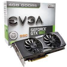 EVGA GTX 960 4G SSC GAMING ACX 2.0+ 顯示卡 保固內