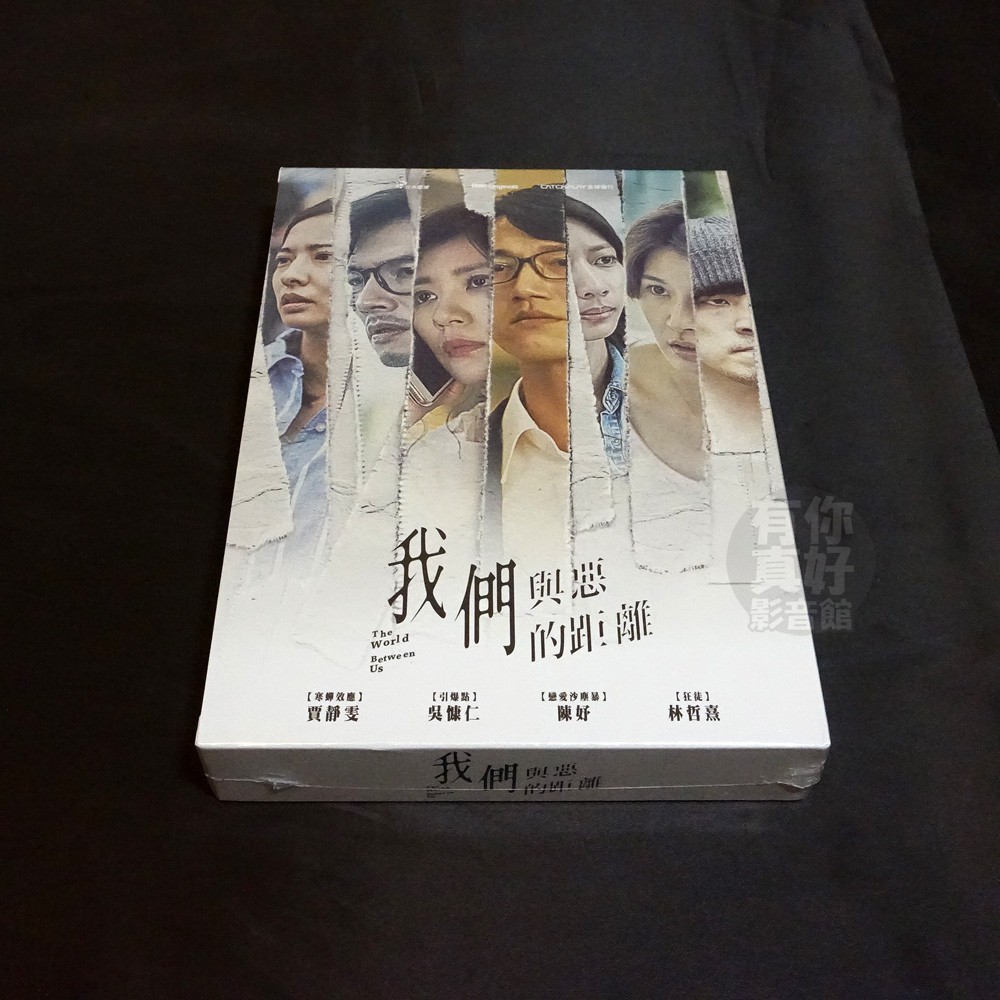 全新台劇《我們與惡的距離》4DVD (全10集) 賈靜雯 溫昇豪 吳慷仁 周采詩 陳妤 曾沛慈