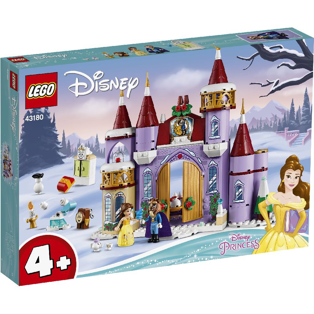 【周周GO】樂高 LEGO 43180 迪士尼公主 貝兒的城堡冬季慶典
