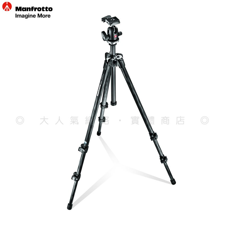 三重☆大人氣☆ Manfrotto 曼富圖 MK294C3-A0RC2 碳纖 三腳架 179cm 公司貨