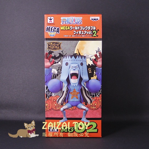 ZAIZAI👑日版金證🎌經典款現貨【萬聖節佛朗基】海賊王《WCF MEGA》萬聖節 佛朗基 Vol.2 MG02