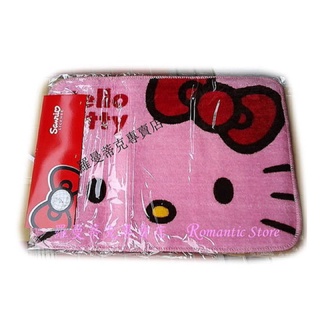 【羅曼蒂克專賣店】KT-0318 正版 Hello Kitty 地墊 / 腳踏墊 【KITTY 大頭款】.