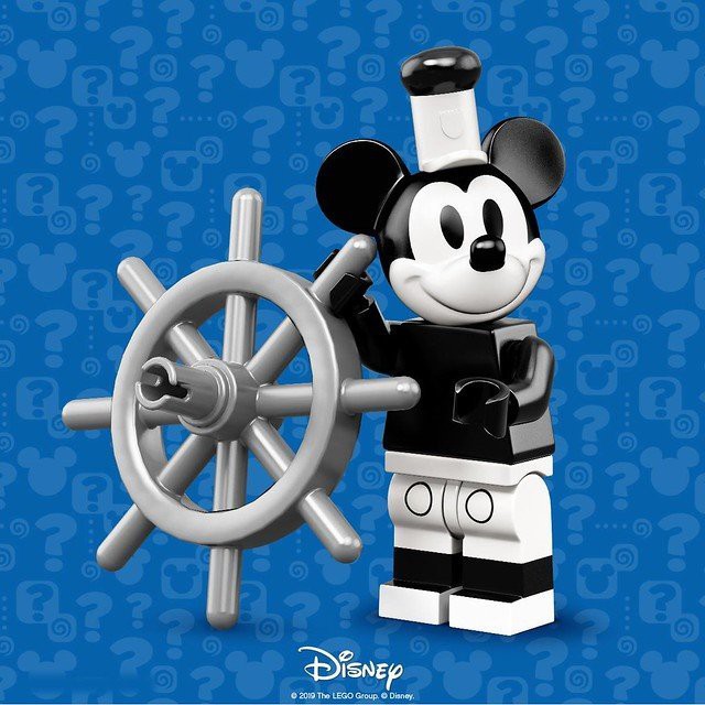 LEGO 樂高 71024 1號 #1 1 迪士尼2代 黑白米奇 Vintage Mickey 1928 人偶包