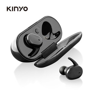 〖 KINYO 〗觸控式藍牙立體聲耳機麥克風 (BTE-3895)藍牙5.0 TWS 真無線 單雙耳連接 廠商直送