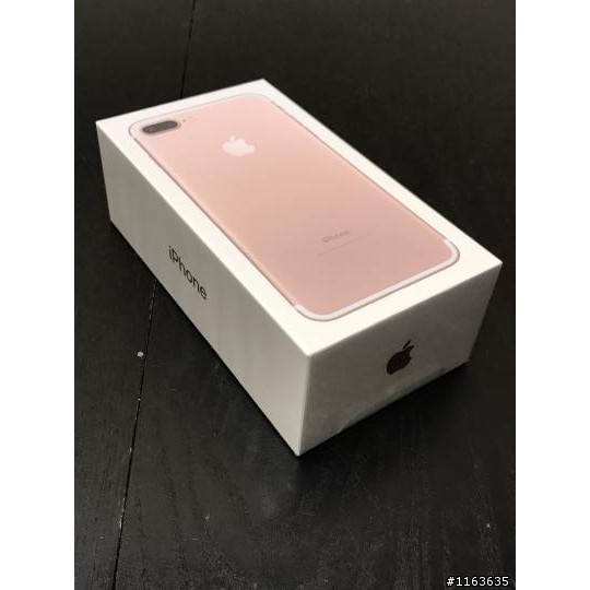 全新未拆封 Apple iPhone 7 Plus (I7+) 128G 玫瑰金