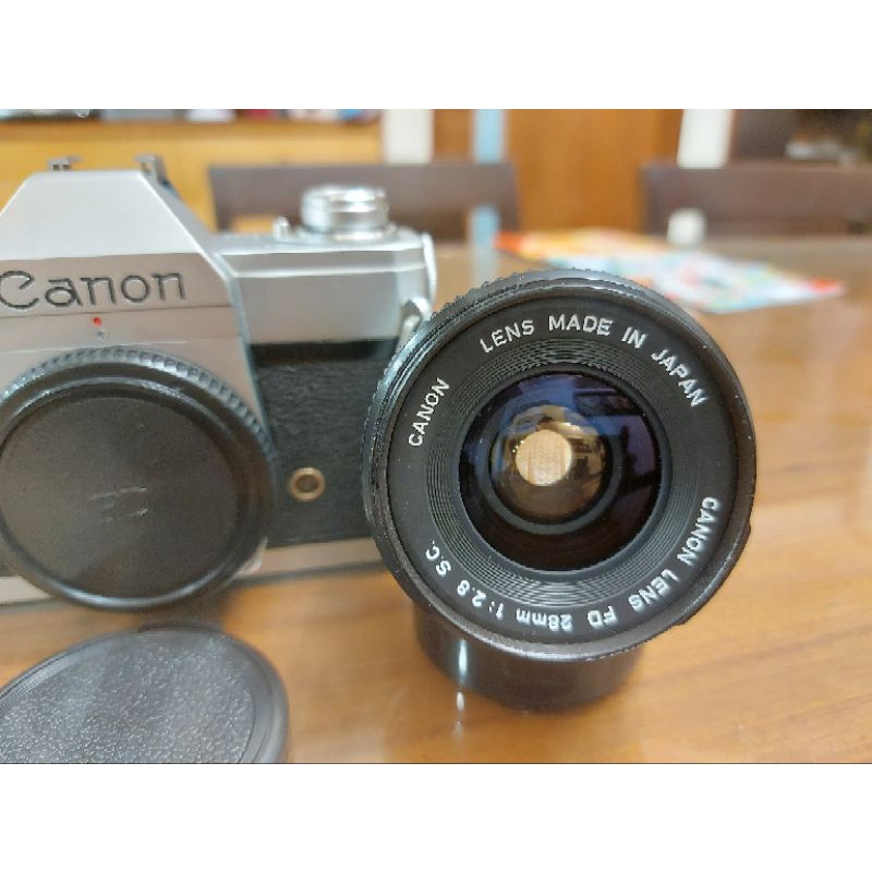 Canon FTb 全機械相機+ FD 28mm F2.8 廣角街拍鏡頭