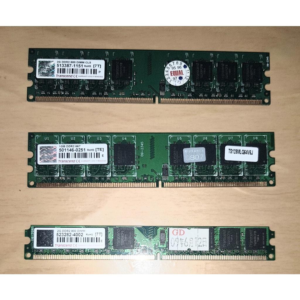 桌上型記憶體 DDR3 DDR2