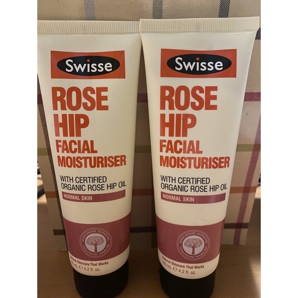澳洲Swisse Rose hip Facial Moisturiser 玫瑰果油保濕面霜125ml