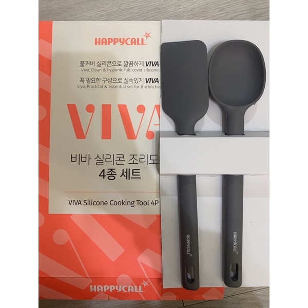 【韓國HAPPYCALL】耐熱矽膠料理配件(料理匙/料理刮刀)