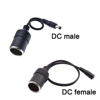12v 24V 5A 5.5mm*2.1mm DC 公母電源線轉車載充電器適配器插座連接器插頭