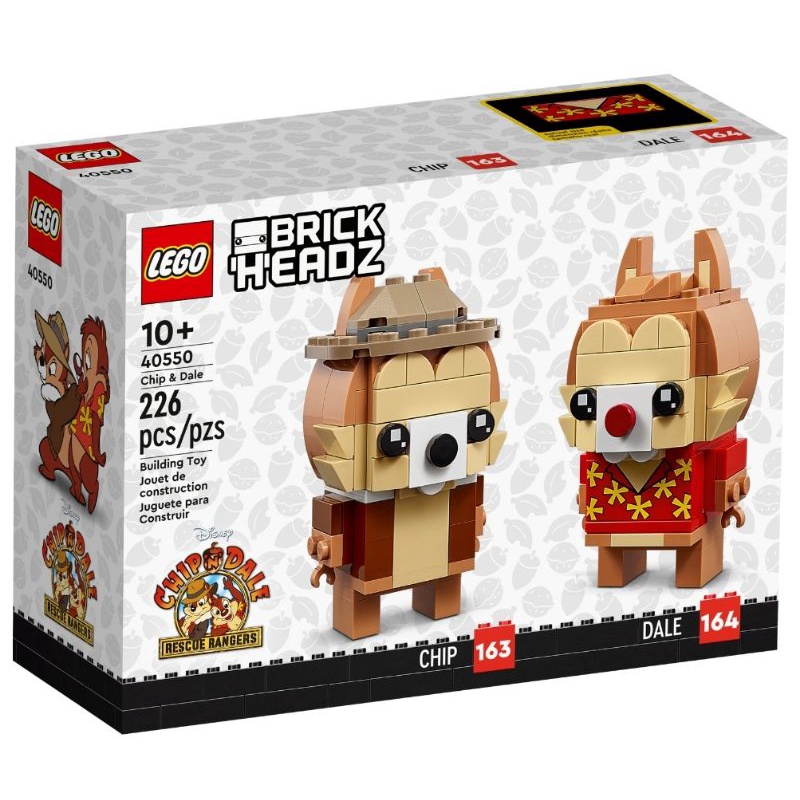 【ToyDreams】LEGO樂高 BrickHeadz 40550 奇奇和蒂蒂 救難小福星 Chip &amp; Dale