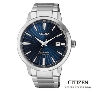 CITIZEN 星辰 機械錶 鈦金屬 手錶 NJ2180-89L 藍