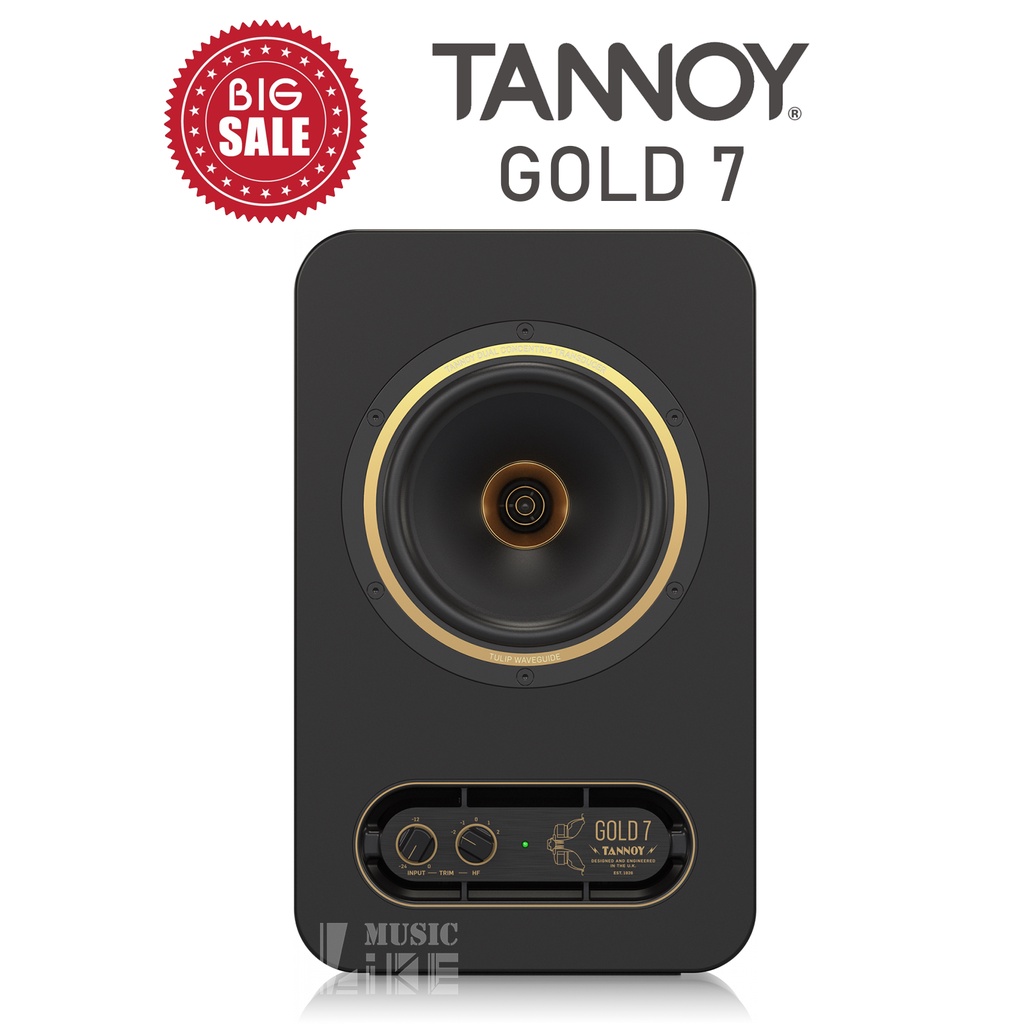 萊可樂器 Tannoy Gold 7 監聽喇叭 6.5吋 一對 2年保固 GOLD7