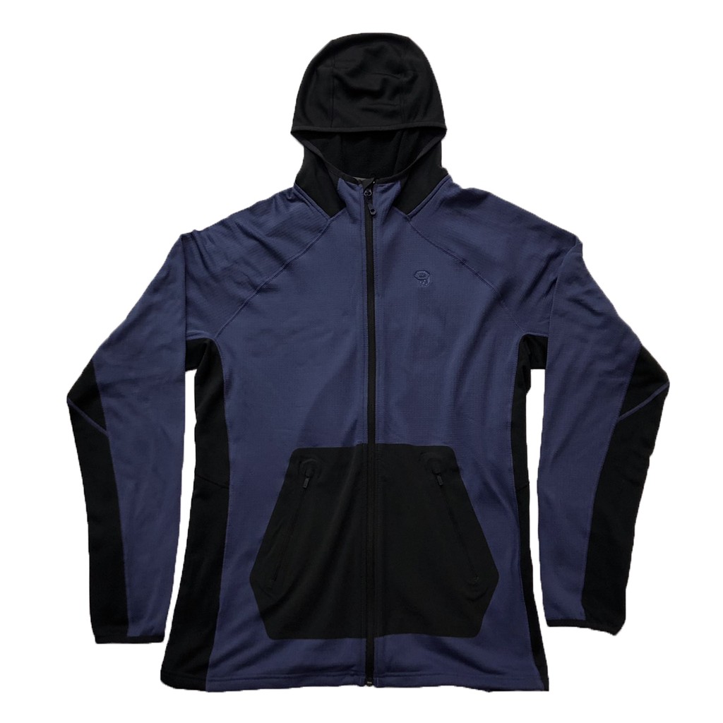 【Mountain Hardwear】男款 Polartec 藍灰 刷毛 外套 MOM78440 保暖 防風