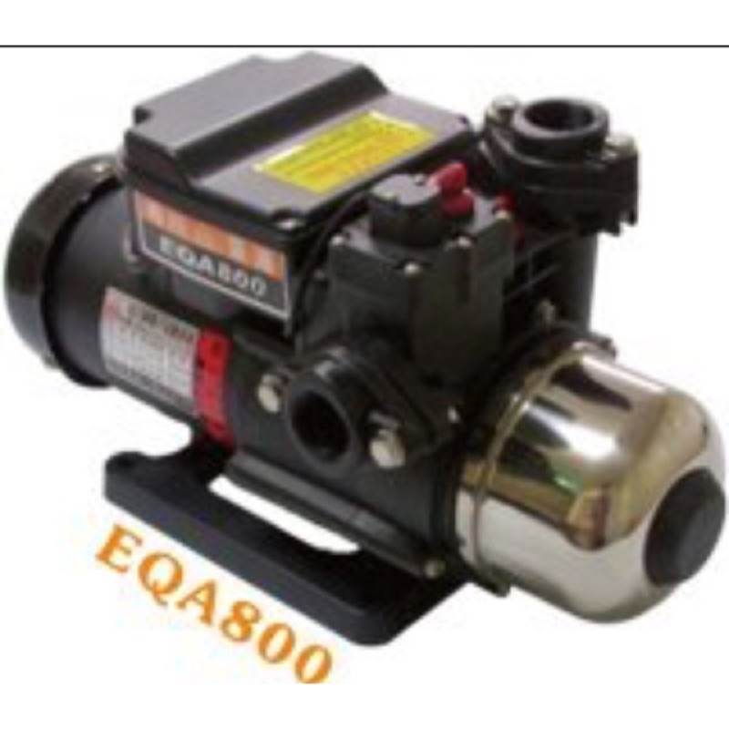 和川EQA800/TQ800 1HPx1"#加壓馬達，加壓機，恆壓加壓機，抽水馬達，抽水機，和川桃園經銷商.