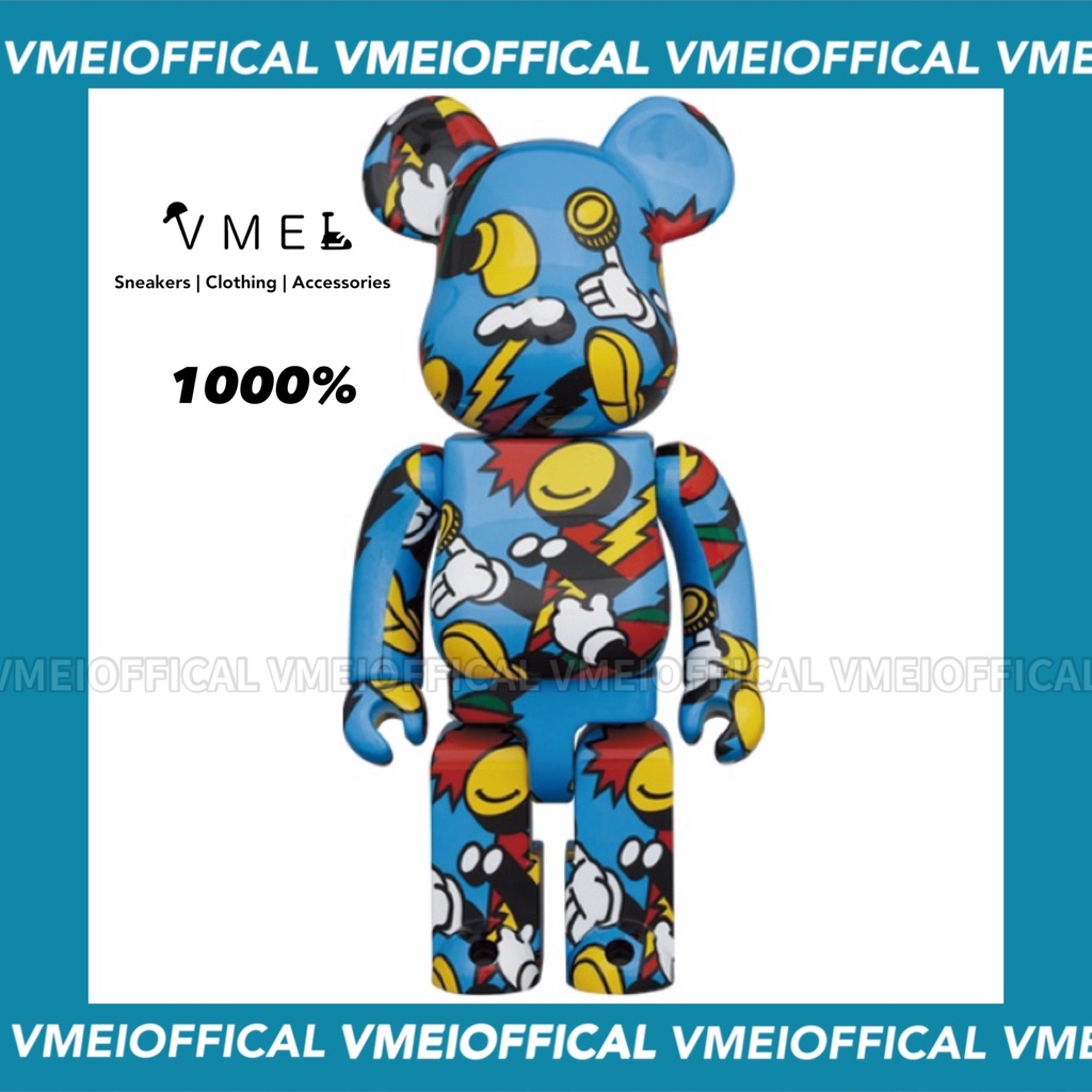 【VMEI】BE@RBRICK GRAFFLEX 米奇 韓國藝術家 1000% 庫柏力克熊 2022/11預購