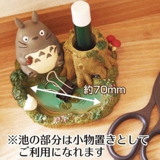 日本帶回 宮崎駿 吉卜力 正版 現貨 龍貓 池塘 TOTORO 豆豆龍 印臺 擺飾 裝飾品 鑰匙收納 小物收納 置物臺