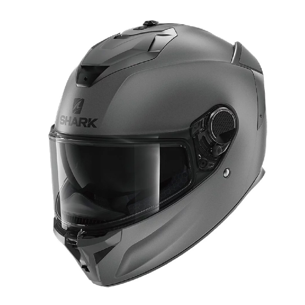 安信 | SHARK 安全帽 Spartan GT 素色 消光灰 安全帽 內鏡 複合纖維 全罩