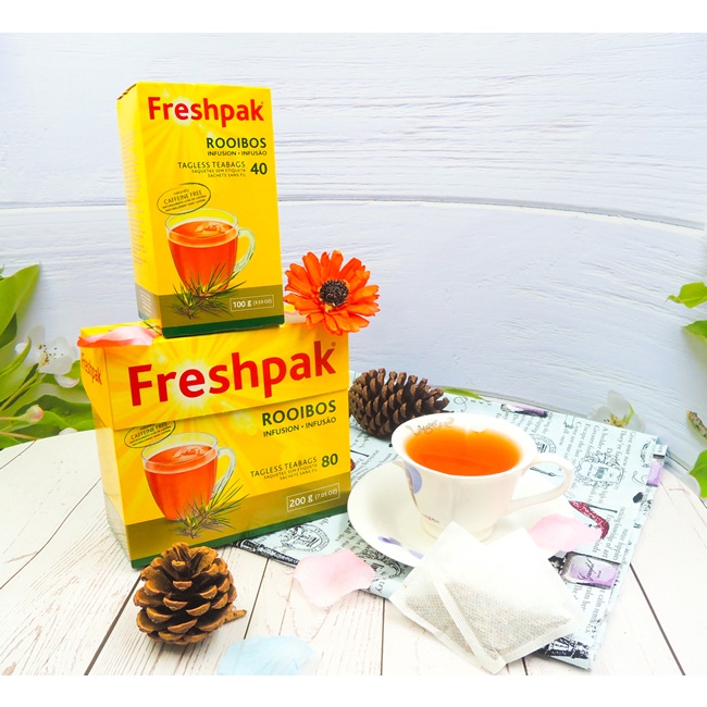 即期品出清 -NG良品出清-【Freshpak】南非國寶茶茶包/2.5g*40入/80入