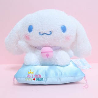 布丁泡泡 大耳狗 Cinnamoroll 喜拿 大耳狗 招財貓 娃娃 三麗鷗 SANRIO