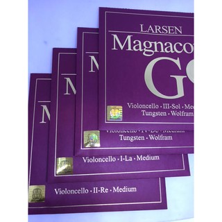 【筌曜樂器】丹麥 Larsen Magnacore 兩種張力 Cello Strings 大提琴 大提琴弦 大提套弦