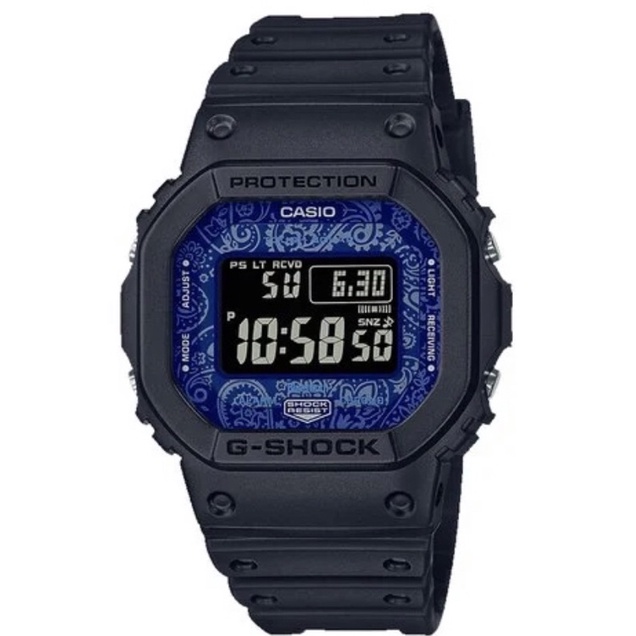 CASIO 卡西歐 G-SHOCK 時尚太陽能藍芽電子錶 GW-B5600BP-1