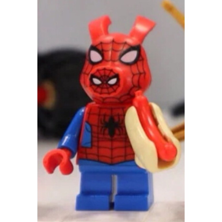 lego 76151 含熱狗 蜘蛛人 蜘豬人 spider–ham